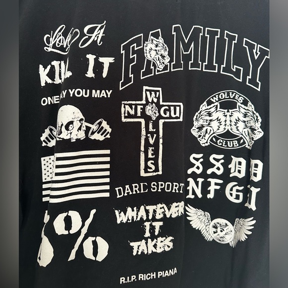 Darc Sport Other - Darc Sport One Day Premium Oversized Tee “RIP Rich Piana” 2022